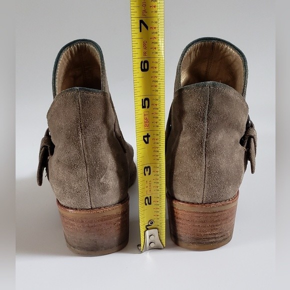 Stuart Weitzman Women's Brown Suede Ankle Boot Size 7.5 M - Picture 6 of 11